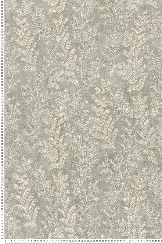 Papier peint Feuillage et Fond Tacheté vert, blanc et doré - Grand Classic de Montecolino Réf. MC-Z66811 Vente Directe