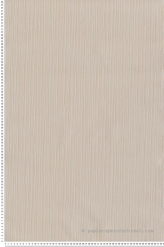 Papier peint Faux Uni Rayé blanc cassé et doré - Grand Classic de Montecolino Réf. MC-Z66831 Produit De Marque
