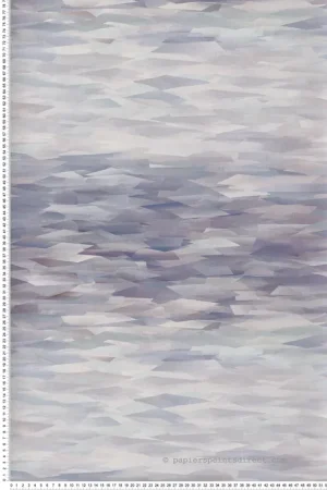 Prix Bas Papier peint Géométrique Prisme violet - Willow d‘Initiales Réf. INI-00815104