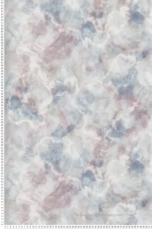 Populaire Papier peint Pierre Quartz bleu - Willow d‘Initiales Réf. INI-00815002