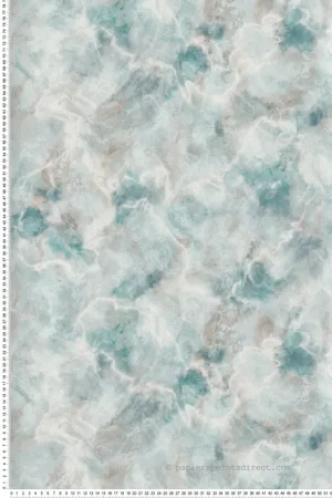 Papier peint Pierre Quartz vert - Willow d‘Initiales Réf. INI-00815001 Usine Directe