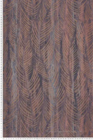 Offre Exclusive Papier peint Palme Lisse cuivré - Willow d‘Initiales Réf. INI-00814903