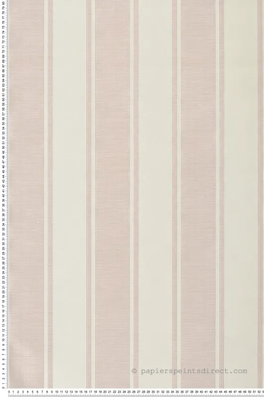 Achat Immédiat Papier peint Rayure Baroque rose - San Marco de Montecolino Réf. MC-23674