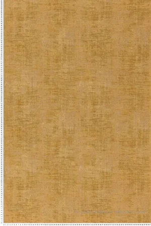Super Prix Papier peint Faux uni Johara jaune curry - Mansour de Casamance Réf. CAS-74391902