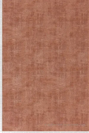Vente Flash Papier peint Faux uni Johara terracotta rouille - Mansour de Casamance Réf. CAS-74391798