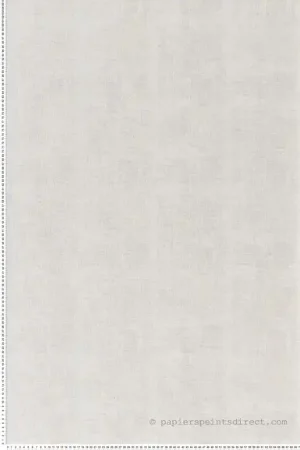 Vente Directe Papier peint Faux uni Johara blanc perle - Mansour de Casamance Réf. CAS-74390166