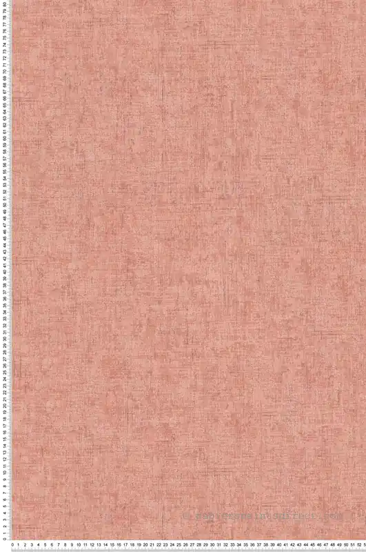 Bon Marché Papier peint Faux uni matière saumon - Greenery d‘AS Création Réf. SP15048