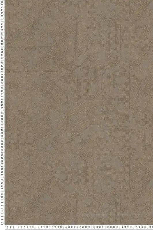 Papier peint ethnique Tribu géométrique marron - Tribeca de Montecolino Réf. MC-36974-8 Meilleur Choix