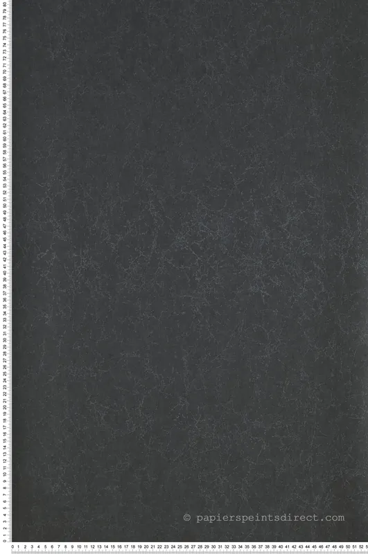 Papier peint Faux uni Lewis noir argenté - Oxford de Casadéco Réf. OXFD84079422 Prix Promo