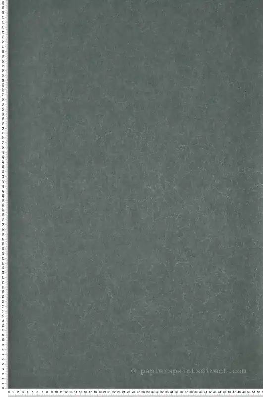 Papier peint Faux uni Lewis vert foncé argenté - Oxford de Casadéco Réf. OXFD84077414 Commander Maintenant