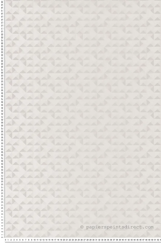 Papier peint 3D Prisme blanc - Vision de Casadéco Réf. VISI83720133 Certifié