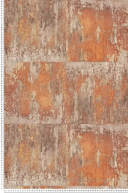 Usine Directe Papier peint Métal oxydé rouille - New Studio 2.0 d‘AS Création Réf. SP14719