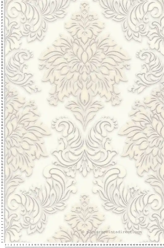 Acheter Direct Papier peint Baroque anglais blanc - Metropolitan Stories d‘AS Création Réf. SP14626