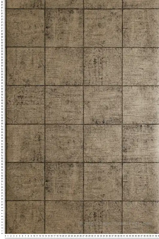 Bon Marché Papier peint Osaka noir doré - Natsu de Casadéco Réf. NATS82169702