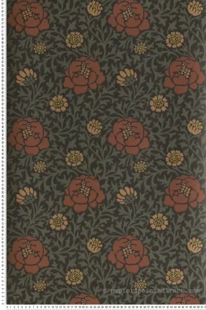 Acheter En Ligne Papier peint Lansdowne Walk Ash - London Wallpapers V de Little Greene Réf. 0256LWASHZZ