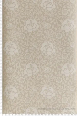 Papier peint Lansdowne Walk Frost - London Wallpapers V de Little Greene Réf. 0256LWFROST Pas Cher