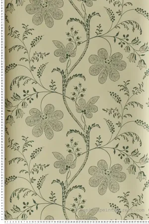 Papier peint Bedford Square Acorn - London Wallpapers V de Little Greene Réf. 0256BSACORN Seulement Aujourd'hui