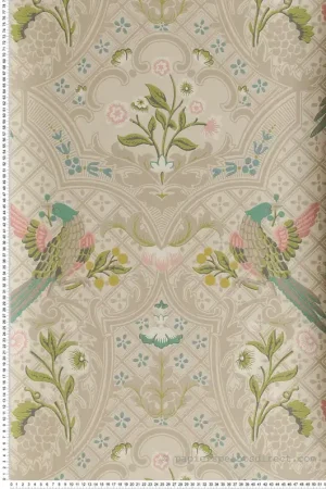 Papier peint Brodsworth Consort - London Wallpapers V de Little Greene Réf. 0256BRCONSO Remise