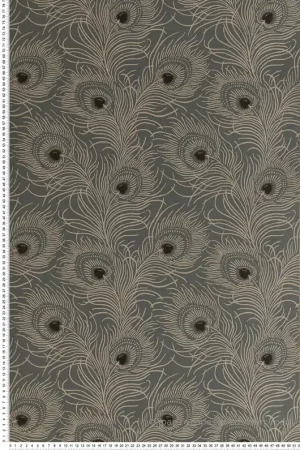 Prix Promo Papier peint Carlton House Terrace Slate - London Wallpapers V de Little Greene Réf. 0256CTSLATE