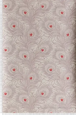 Affaire À Saisir Papier peint Carlton House Terrace Valentine - London Wallpapers V de Little Greene Réf. 0256CTVALEN