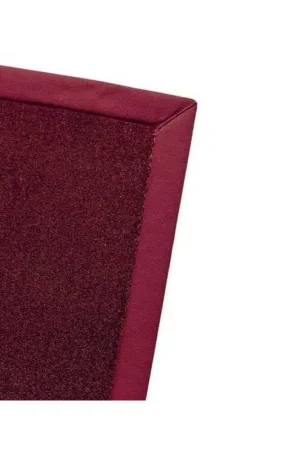 Certifié Tapis sur mesure Langeais Bordeaux - Finition Gansé