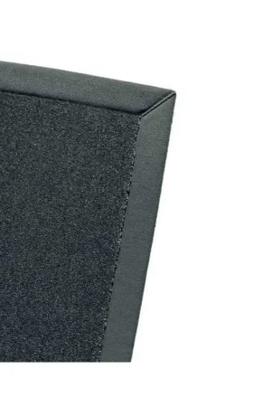 Bon Plan Tapis sur mesure Langeais Gris Foncé - Finition Gansé