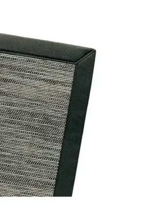 Tapis sur mesure Pavillon Design Noir 17- Finition Gansé Réduction