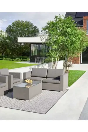 Tapis sur mesure Pavillon Design Gris 21 - Finition Galon Retour Gratuit