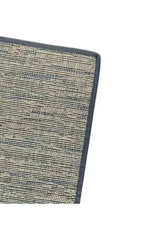 Bon Marché Tapis sur mesure Pavillon Color Gris 58 - Finition Galonnée