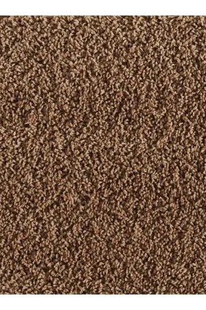 Bon Marché Moquette Velours à Mèches en Fibre Ecologique - Midori - coloris Chevreuil