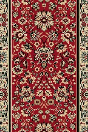 Quantité Limitée Moquette passage d‘escalier - Motif classique rouge