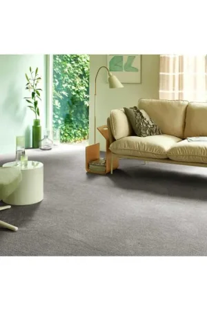 Vente Directe Moquette Ecologique Velours - Vaiana- Coloris Argent