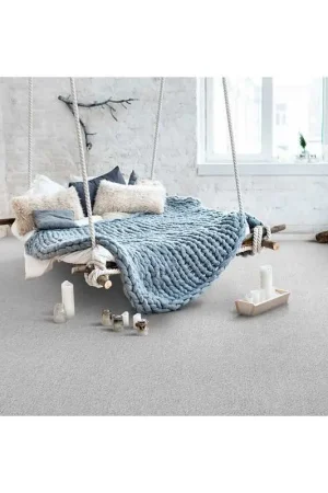 Prix Promo Moquette Velours Frisé- Euphoria- Coloris Perle