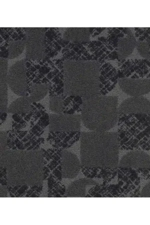Retour Gratuit Moquette Velours à motifs - Swing - Gris-Ardoise