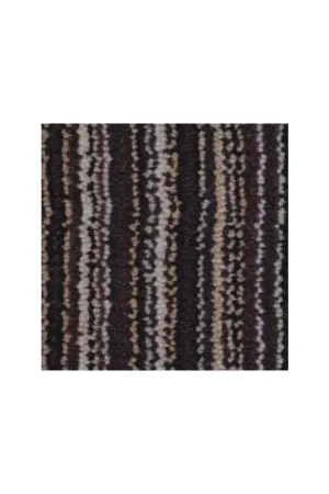 Affaire À Saisir Moquette Tissée en Laine- Multi Line- Noire