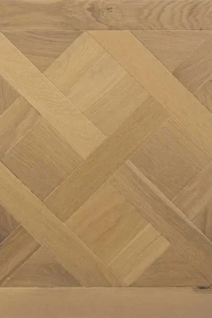 Certifié Dalle de parquet Versailles -Chêne Verni-Blanchi-60x60 cm