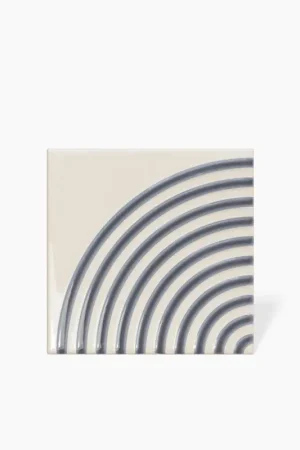Acheter En Ligne CARRELAGE ROUND BLEU TITANIUM 12.5 X 12.5 CM - MA2303139