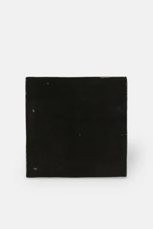 Zellige gris foncé brillant style artisanal 12.5 x 12.5 cm - ZE5901004 Soldes