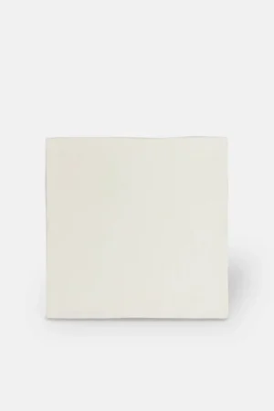 Zellige blanc mat style artisanal 12.5 x 12.5 cm - ZE5901001 Prix Bas