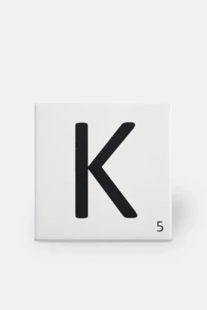 Vente Directe Carrelage scrabble lettre K 10 x 10 cm - LE0804011
