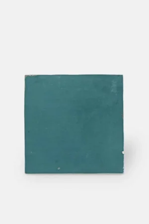Zellige turquoise brillant style artisanal 12.5 x 12.5 cm - ZE5901006 Must-Have