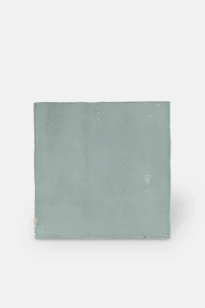 Zellige bleu clair brillant style artisanal 12.5 x 12.5 cm - ZE5901005 Vente Flash