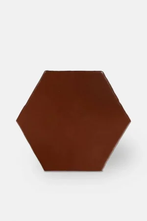 Achat Immédiat Carrelage hexagonal mat rouge 15 x 15 cm - HE0811005