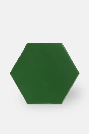 Top Vente Carrelage hexagonal mat vert 15 x 15 cm - HE0811008