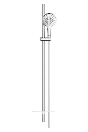 Acheter En Ligne GROHE Rainshower SmartActive 130 Ensemble barre de douche - 90 cm - douchette ronde - 3 types de jets - douchette lisse - avec porte-savon - chrome