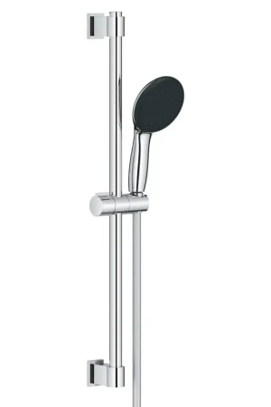 Acheter Direct GROHE Vitalio Start 110 Ensemble barre de douche - 60cm - douchette ronde - 1 type de jet - flexible de douche lisse - chrome