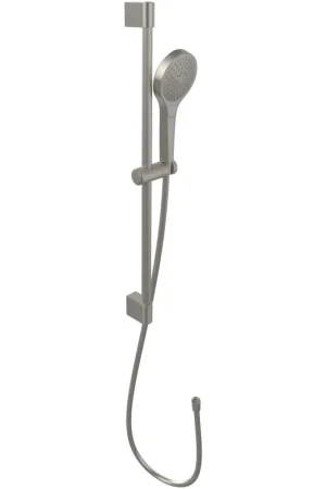 Villeroy & Boch Verve Showers Ensemble barre de douche avec trois fonctions pour montage mural - Nickel brossé mat (inox) Achat Immédiat