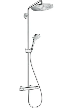 Achetez Aujourd'hui Hansgrohe Croma select s 280 showerpipe avec thermostat ecosmart chrome