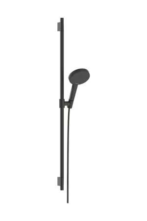 Acheter En Ligne Hansgrohe Raindance Alive Select S ensemble de douche 125 3jets EcoSmart avec barre de glissement Unica S Puro 90 cm Chrome noir brossé (anthracite)