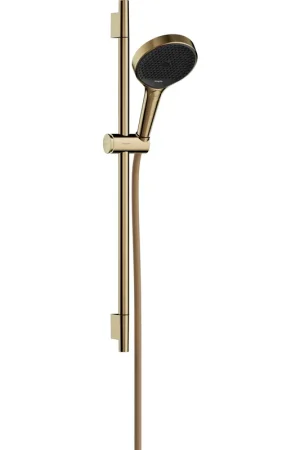 Achat Immédiat Hansgrohe Rainfinity ensemble de douche 130 3jets barre coulissante 65cm gold optic
